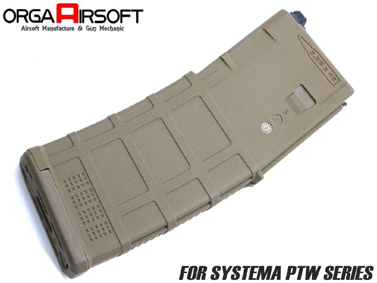 OR-PTWM-FDE ORGA AIRSOFT GEN3タイプ トレポン用 120連マガジン拍卖