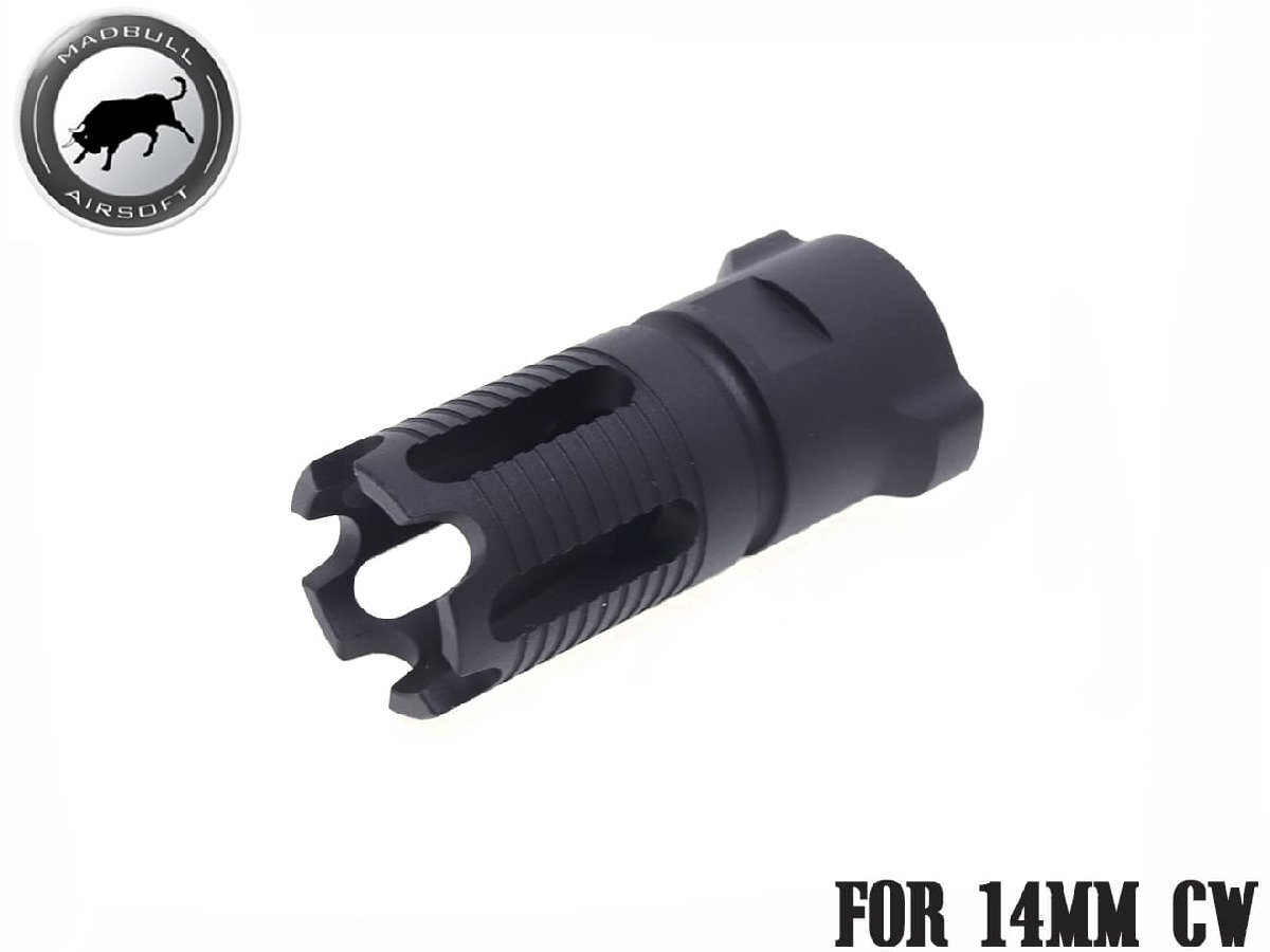 MAD-GM-007 MADBULL GEMTECH/G5 フラッシュハイダー BK CW拍卖