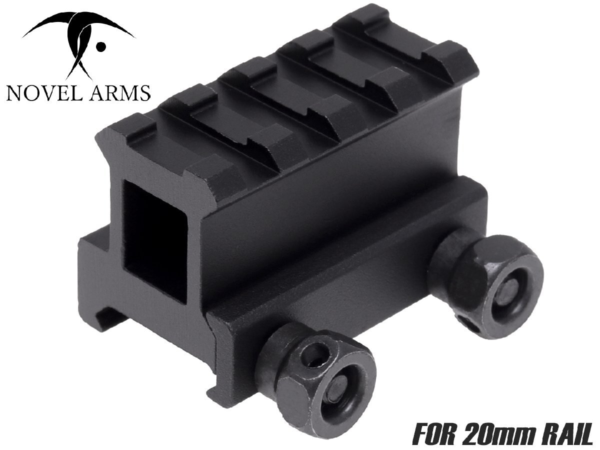 NA-DSM-001B NOVEL ARMS M4 マウントベース HIGT-SHORT for 20mmレール拍卖