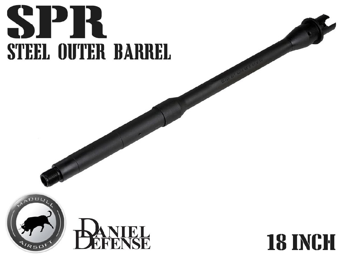 MAD-DD-004 MADBULL Daniel Defense スチールアウターバレル 18インチ SPR拍卖