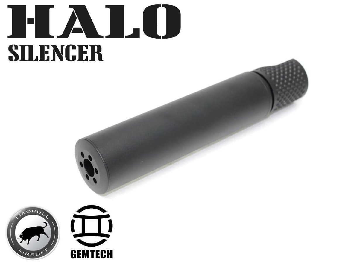 MAD-GM-002 MADBULL GEMTECH HALO サイレンサー2011 BK拍卖