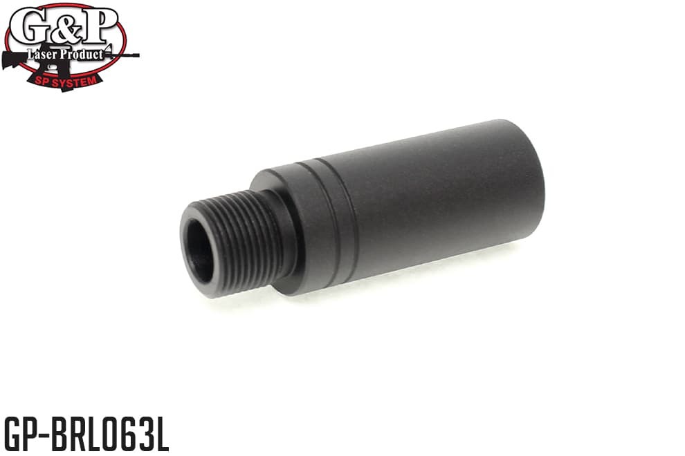 GP-BRL063L G&P 1.5インチ アウターバレル エクステンション CCW/CW/BK拍卖