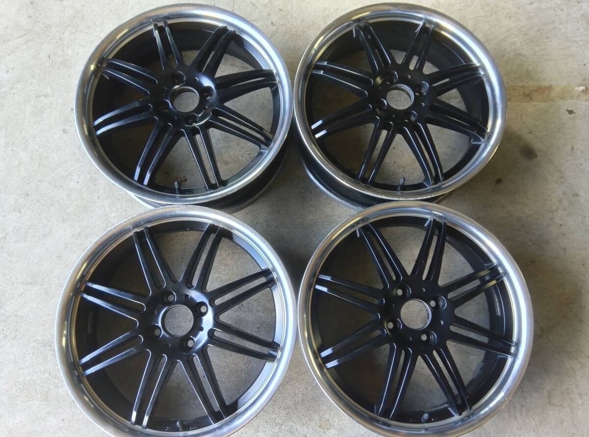 No.2211【エレガントスタイリング 17インチアルミホイール】17×5.5 PCD100 4穴 OFF48拍卖