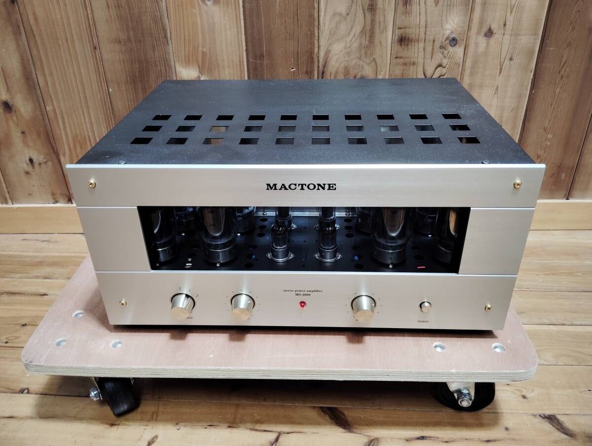 MACTONE マックトン MS-2000 真空管パワーアンプ 25110909拍卖