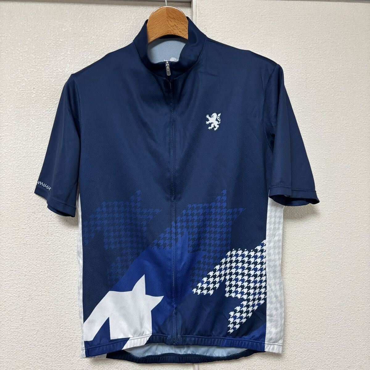 日本製KAPELMUURカペルミュール ウエイブワン サイクルジャージXLブロークコア拍卖