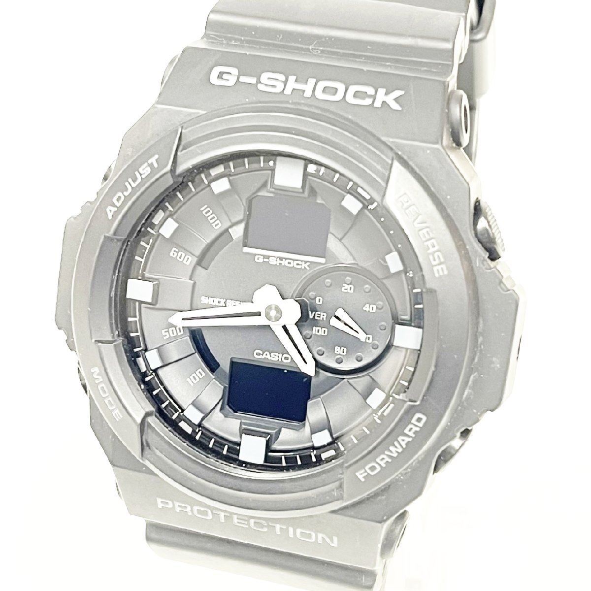 【1円スタート】CASIO カシオ GA-150 G-SHOCK アナデジ ブラック文字盤 クオーツ メンズ腕時計 ジャンク 511079拍卖