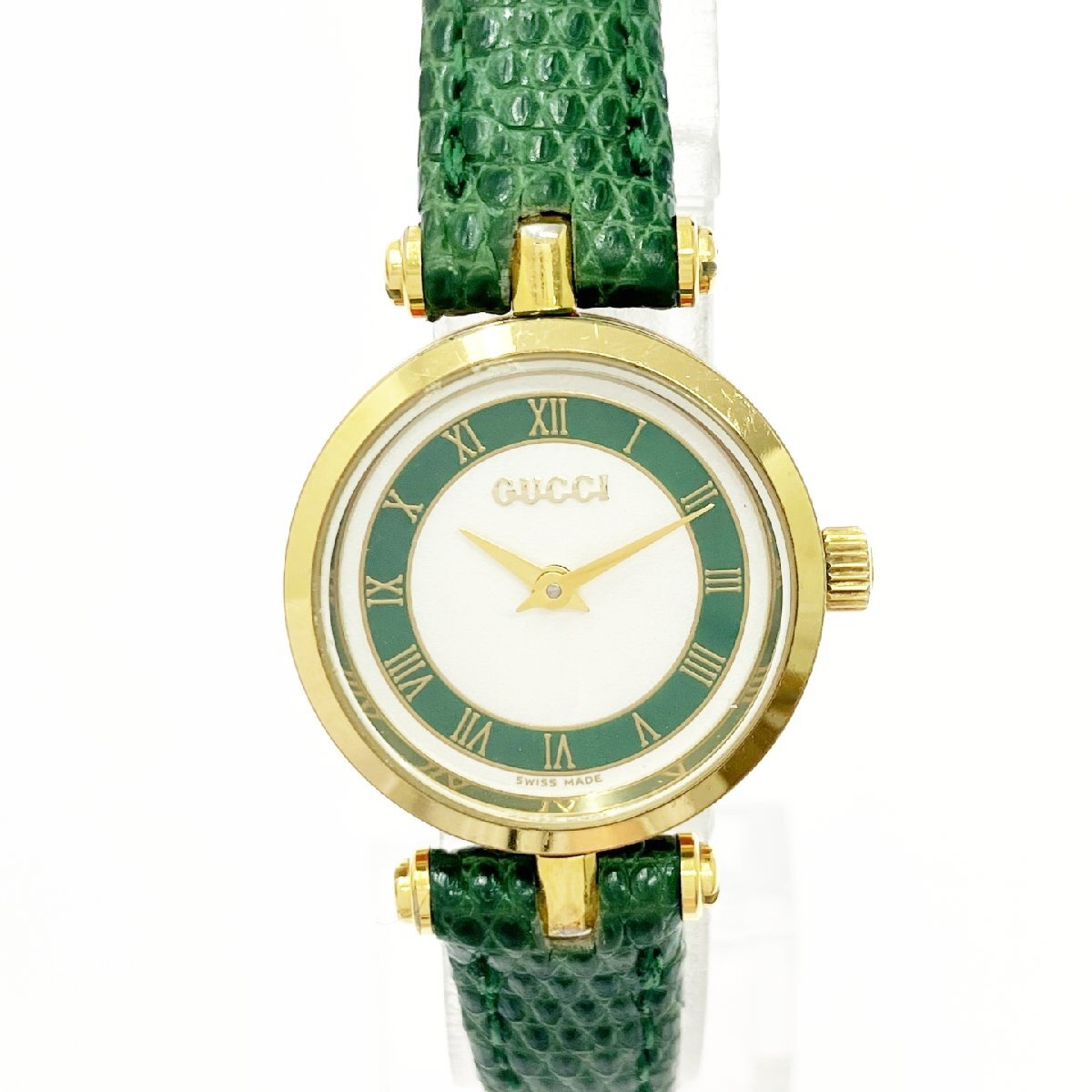 【1円スタート】GUCCI グッチ シェリーライン GP シルバー文字盤 クオーツ レディース腕時計 ジャンク 512693拍卖