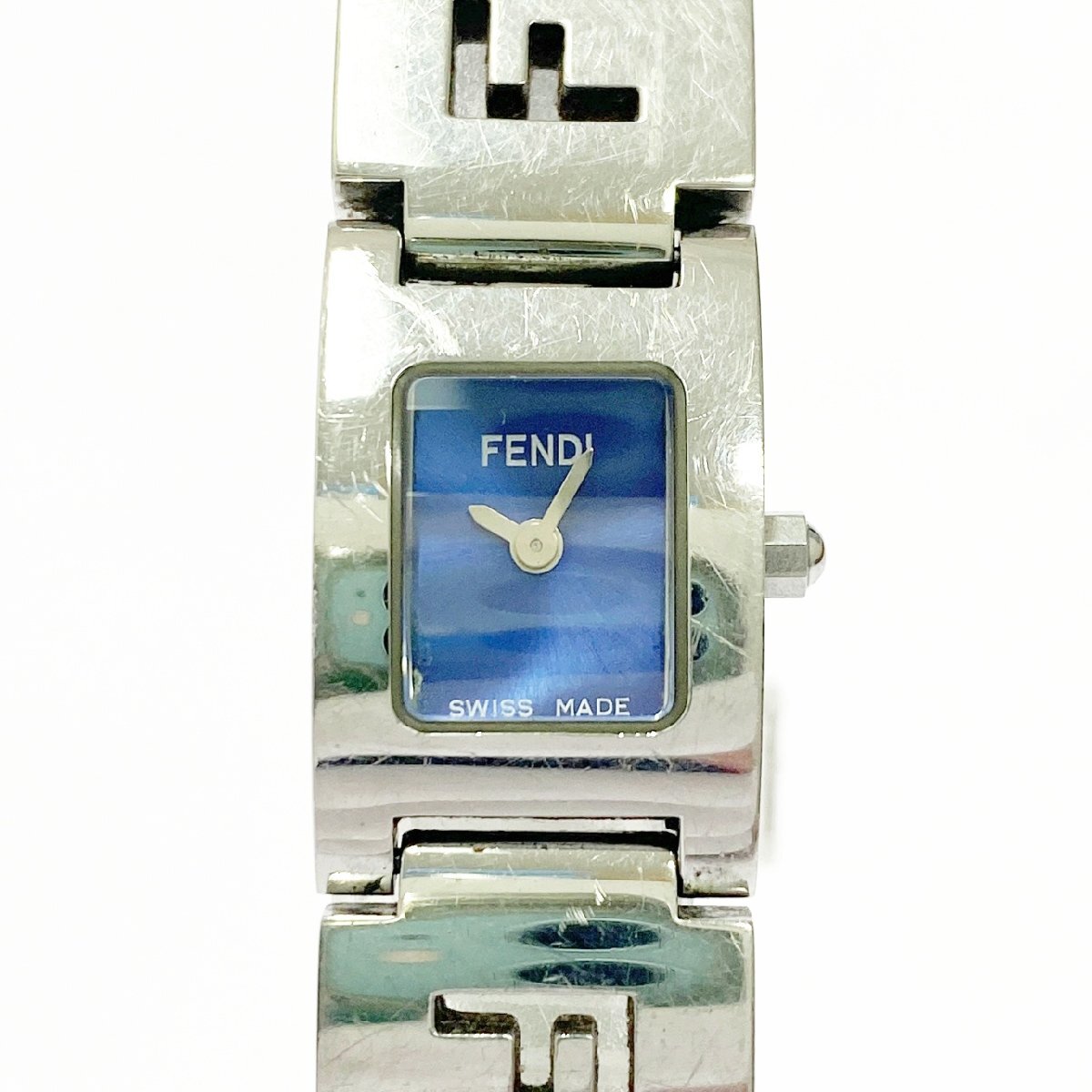 【1円スタート】FENDI フェンディ 3150L SS ネイビー文字盤 クオーツ レディース腕時計 ジャンク 517490拍卖