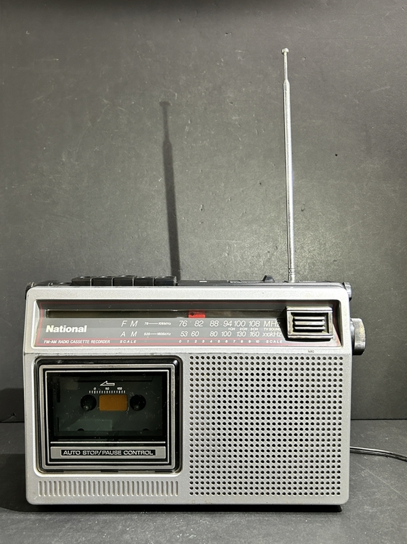 ● コレクター必見 昭和レトロ ナショナル National FM AM ラジオカセットレコーダー RX-1230 ラジオ 飾り コレクション ジャンク品 Zr489拍卖