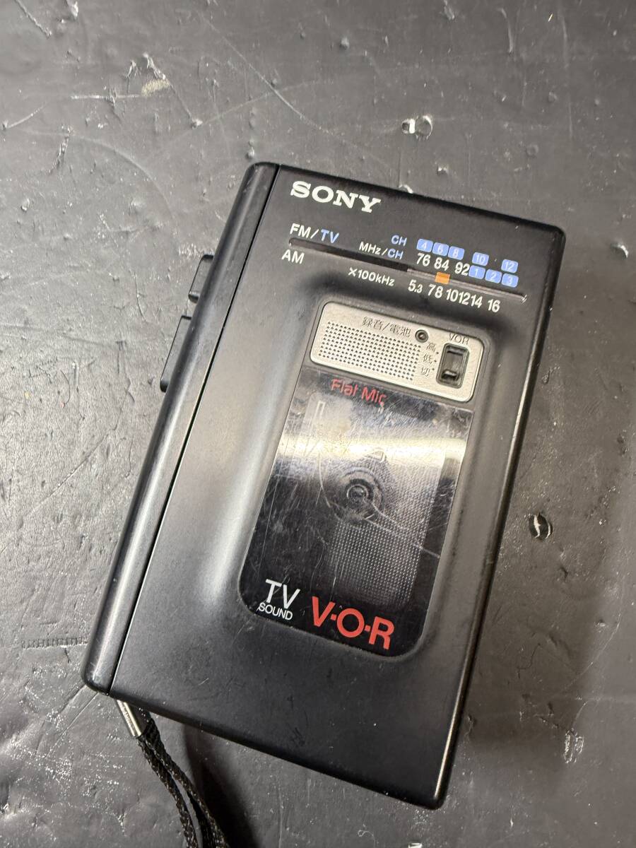★コレクター必見 SONY RADIOCASSETTE-CODER WA-2001 ソニー ラジオカセットレコーダー 通電可 動作未確認 ジャンク コレクション Se192拍卖