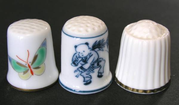 ◎日本名窯 大倉陶園 ノリタケ 深川製磁 指貫 シンブル 未使用◎拍卖