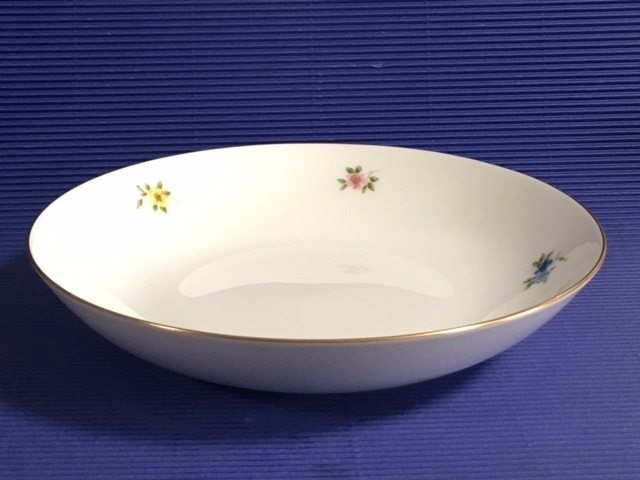 ◎大倉陶園 花だより 19cm深いケーキ皿b◎z36拍卖