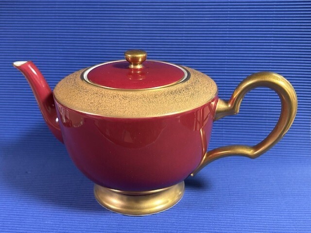 ◎大倉陶園 ルビー金蝕 ティーポット◎z66拍卖