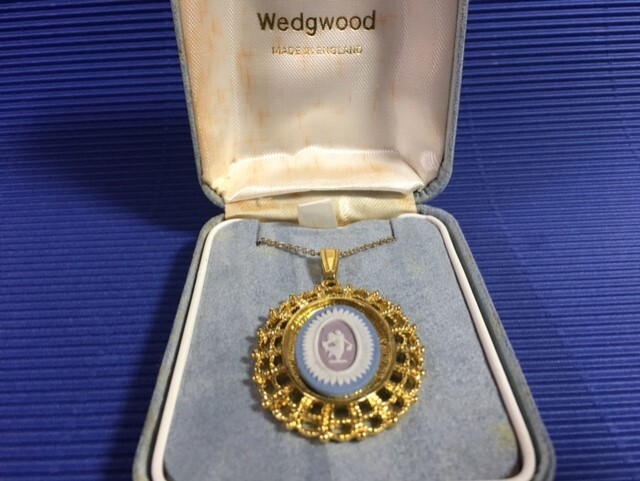 ◎ウェッジウッド 3色ジャスパー ペンダント 「踊り子」◎cu箱付拍卖