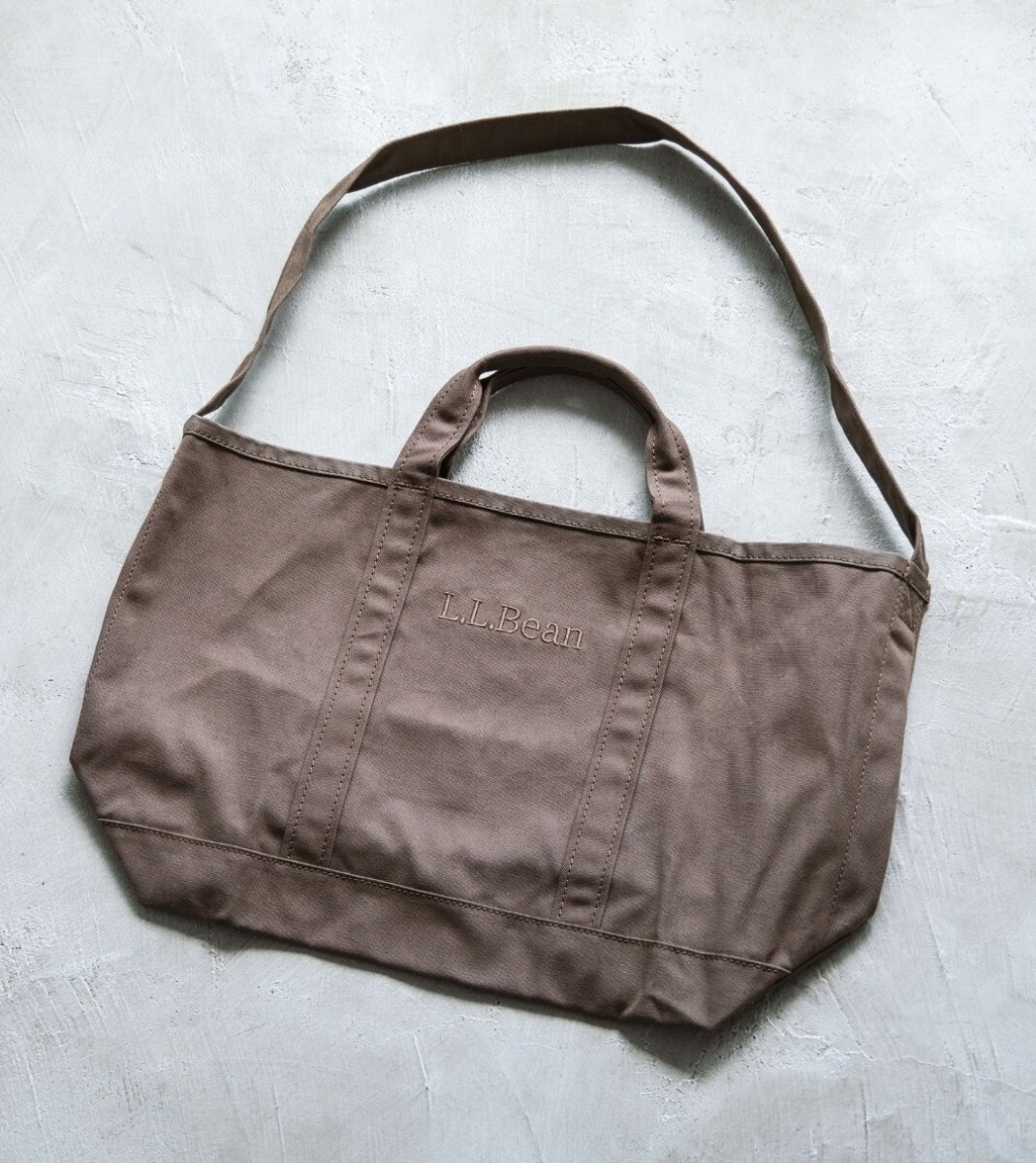 新品 L.L.BEAN グローサリー トートバッグ ユナイテッドアローズ別注 ショルダー モカ ブラウン LLビーン エルエルビーン llbean拍卖