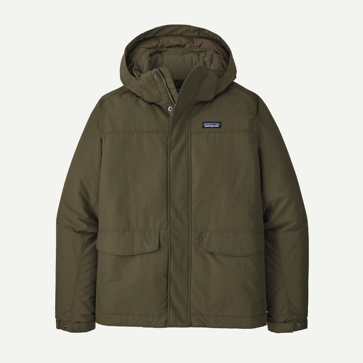 新品 定価36300 Patagonia パタゴニア イスマス ジャケット XL BASIN GREEN オリーブ グリーン 防寒 キルティング メンズ パーカー拍卖