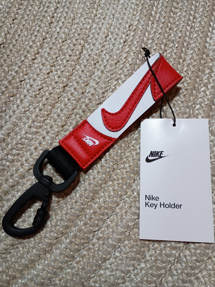 新品 未使用 NIKE ナイキ キーホルダー カラビナ レッド 赤 DUNK ダンク拍卖