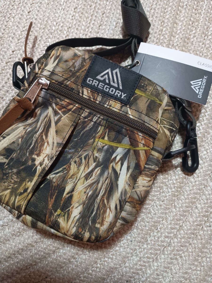 新品 未使用 GREGORY グレゴリー クイックポケット M ダートカモ 迷彩 カモフラージュ リアルツリー ショルダーバッグ ポーチ 拍卖