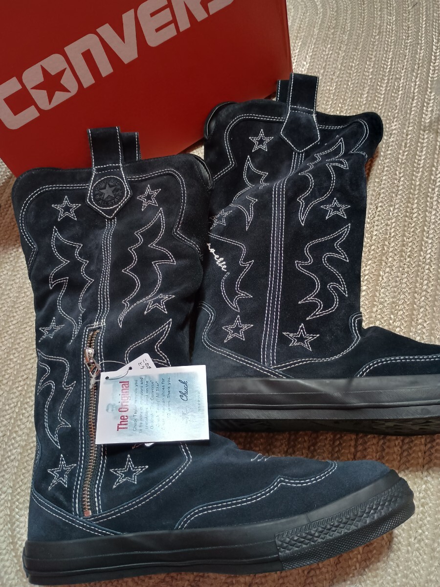 新品 定価20900 CONVERSE オールスター ウエスタンブーツ 27.5cm スエード レザー レイザーラモンRG バイカー コンバース メンズ ALL STAR拍卖