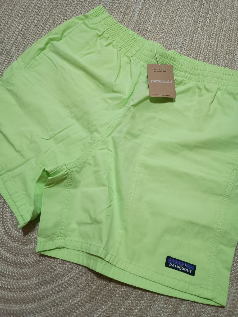 新品 patagonia パタゴニア ファンホッガーズ コットン ショーツ L 黄緑 サラマンダーグリーン アウトドア メンズ 国内正規品拍卖