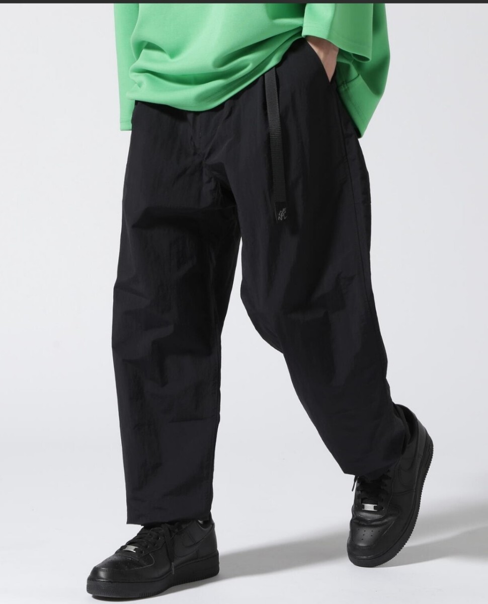 新品 定価14960 GRAMICCI BEAVER 別注 ナイロン ロングパンツ М ブラック 黒 グラミチ パンツ メンズ ビーバー拍卖