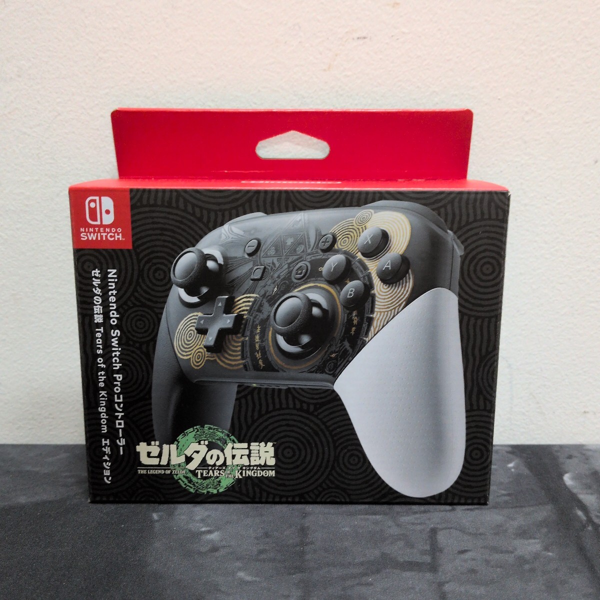 Nintendo Switch Proコントローラー ゼルダの伝説 ティアーズ オブ ザ キングダムエディションブラック Nintendo拍卖