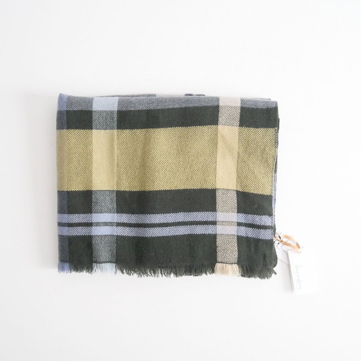 2023AW / GALERIE VIE購入品 ギャルリーヴィー / douce gloire ドゥーズグロワール / BIG CHECK ストール / 27043404008 / 2401-0434拍卖