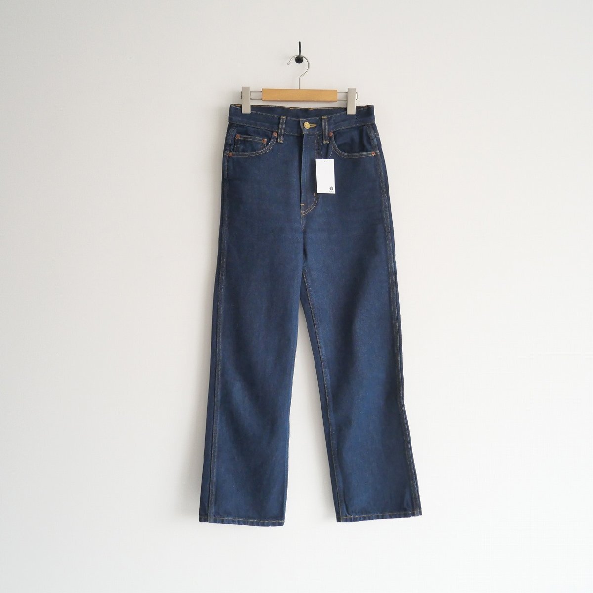 2021 / Ron Herman別注 ロンハーマン / B-SIDES JEANS ビーサイド ジーンズ / デニム インディゴ 25 / 3410600367 / 2402-0988拍卖