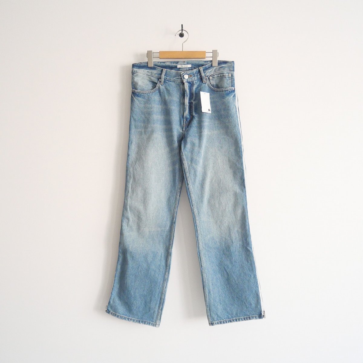 2023SS / AP STUDIO購入品 ドゥーズィエムクラス / GAUCHERE ゴシェール / side zip jeans デニムパンツ 36 / 2403-0371拍卖