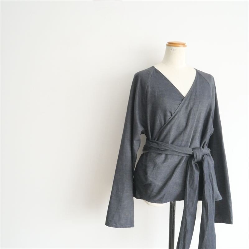 〇2025 / GALERIE VIE ギャルリーヴィー / デニムダンガリー ベルテッドシャツ / 23015101162 / 2507-0585拍卖