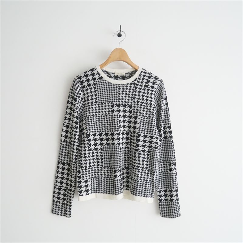 2022AW / DES PRES デプレ / TOMORROWLAND トゥモローランド / ウーステッドウールジャカード クルーネックプルオーバー / 2401-0539拍卖