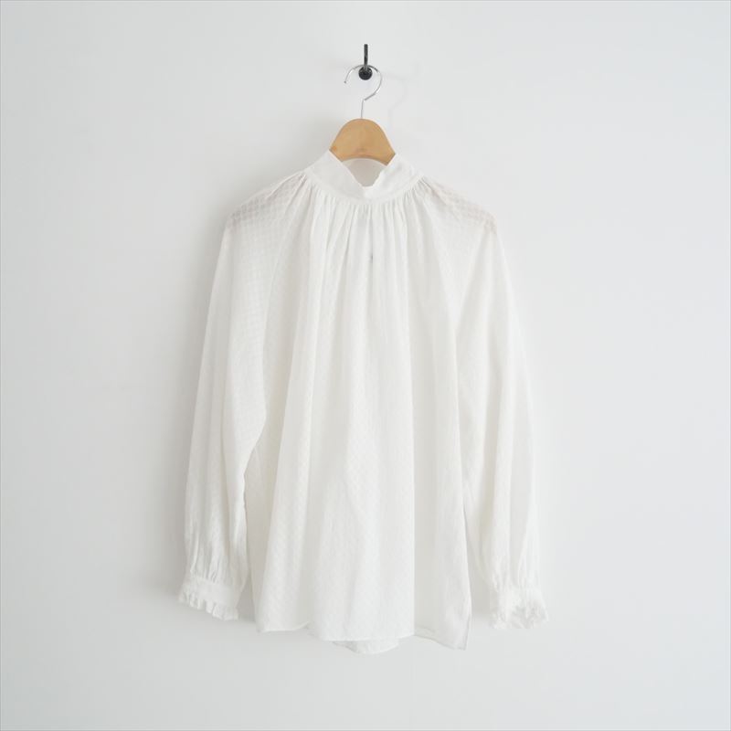 2023 / Ballsey ボールジィ / TOMORROWLAND トゥモローランド / コットンガーゼエンブロイダリー バックボウタイブラウス 36 / 2401-0530拍卖