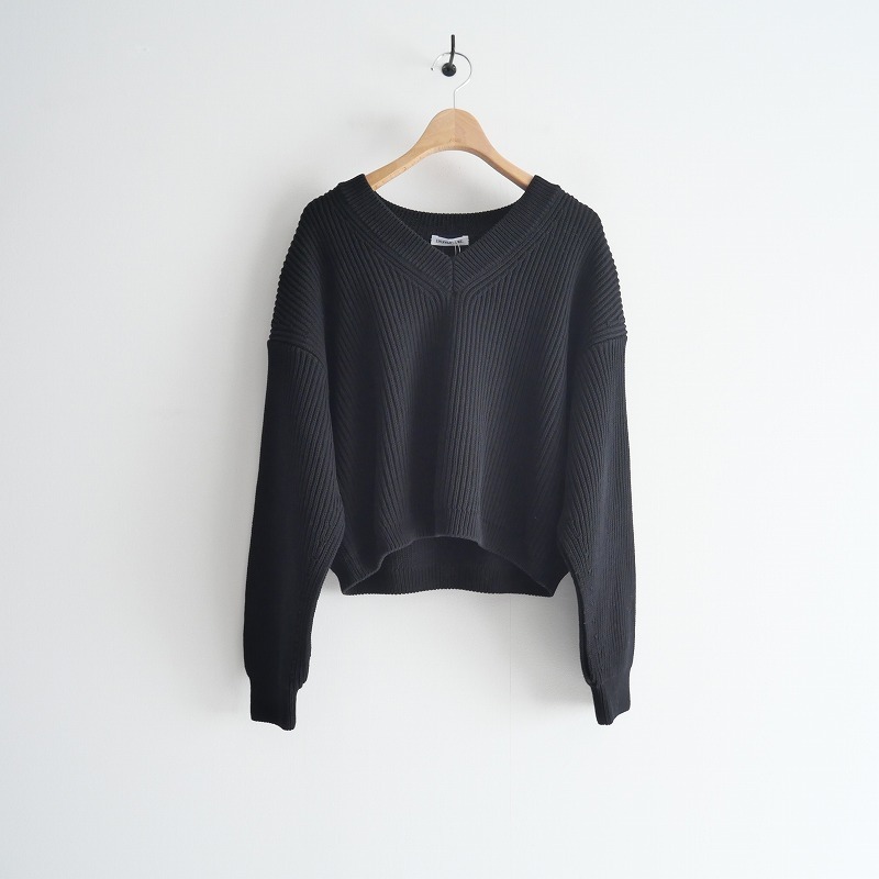 2023SS / MUSE de Deuxieme Classe ドゥーズィエムクラス / Design Sleeve Cropped プルオーバー ニット / 2402-0307拍卖