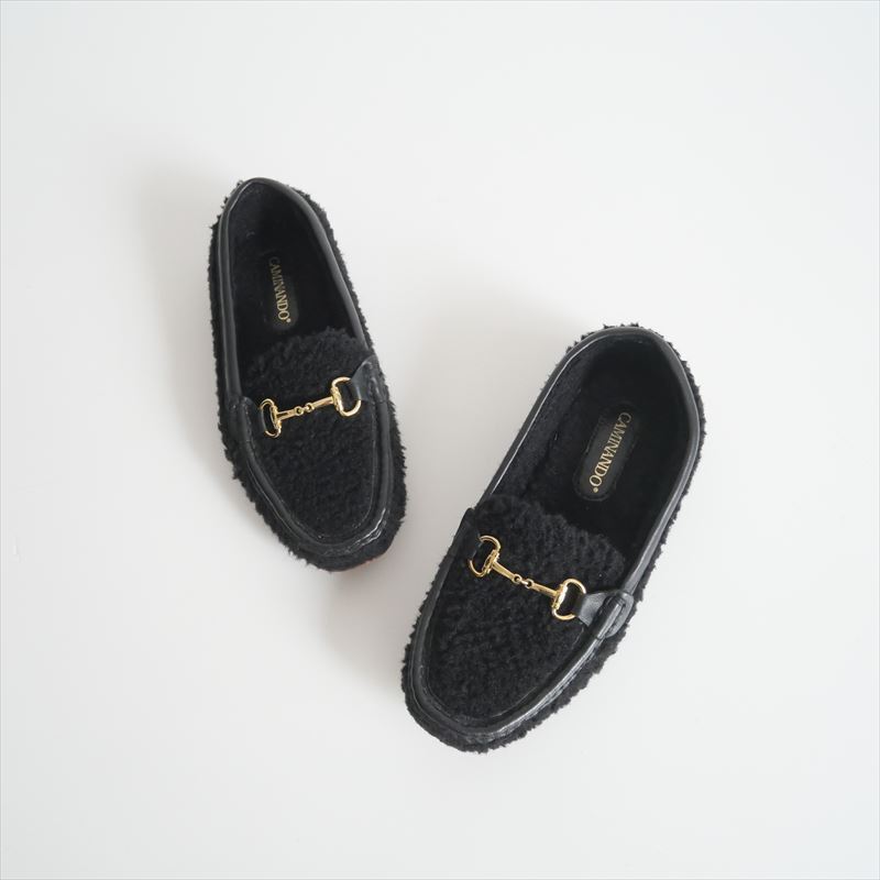 2022AW / MUSE de Deuxieme Classe購入品 ドゥーズィエムクラス / CAMINANDO カミナンド / SHERPA BIT ローファー 5 / 2402-0451拍卖