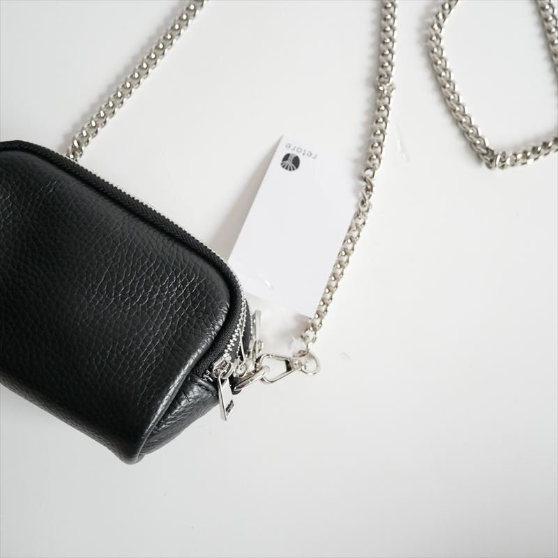 2024 / AP STUDIO同型お取扱い ドゥーズィエムクラス / AULENTTI オウレンティ / Chain Micro bag バッグ / 2510-1512拍卖