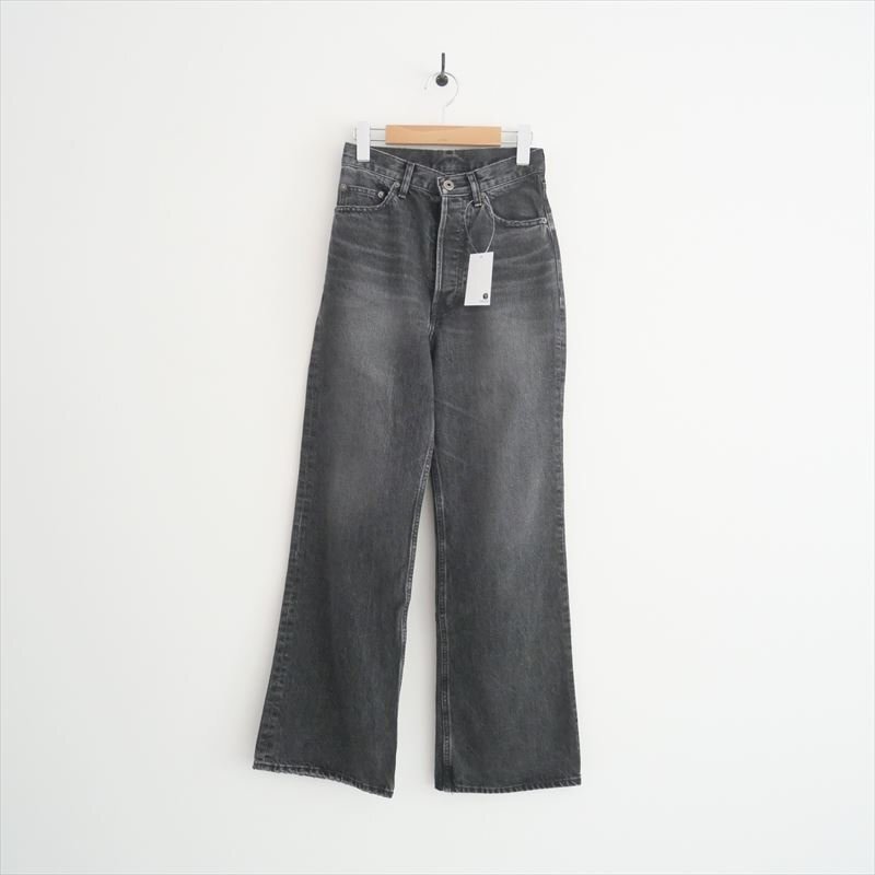 〇2023AW / Plage プラージュ / Semi Flared デニムパンツ 34 / 23030922107130 / 2508-0262拍卖