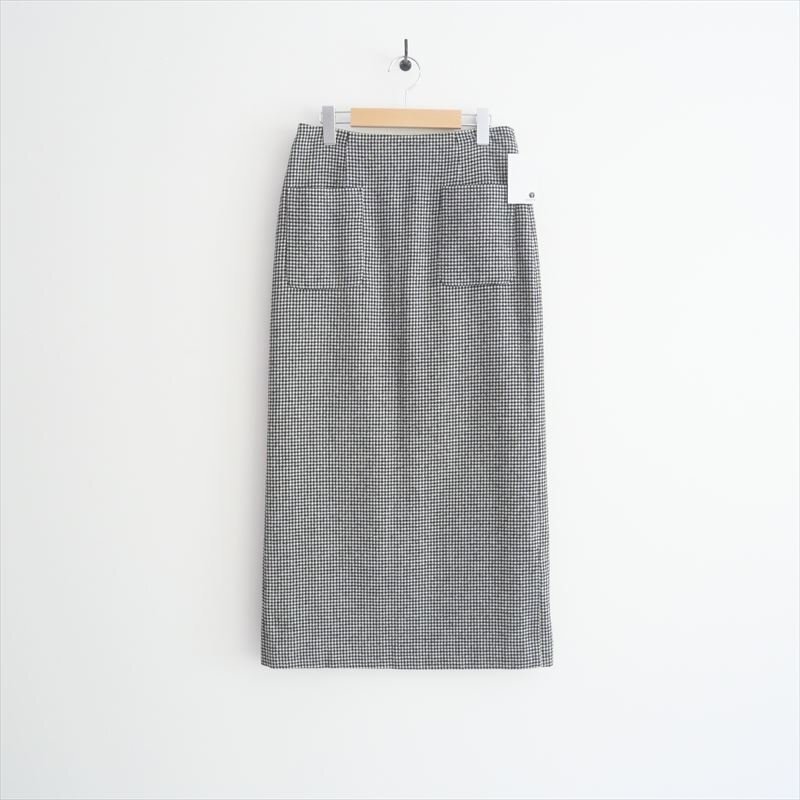 〇2024AW / IENA イエナ / 千鳥 Wポケットタイトスカート 38 / 24060900515040 / 2508-0478拍卖