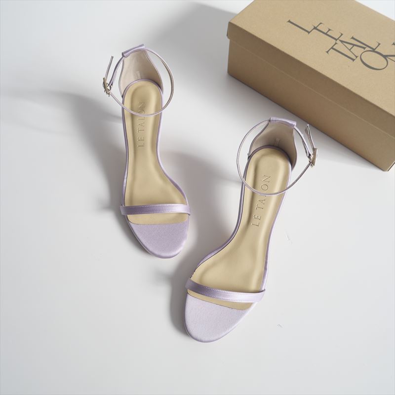 2023SS / 未使用 / LE TALON ル タロン / 5cmホソストラップサンダル 24 / 23104820156710 / 2403-2086拍卖
