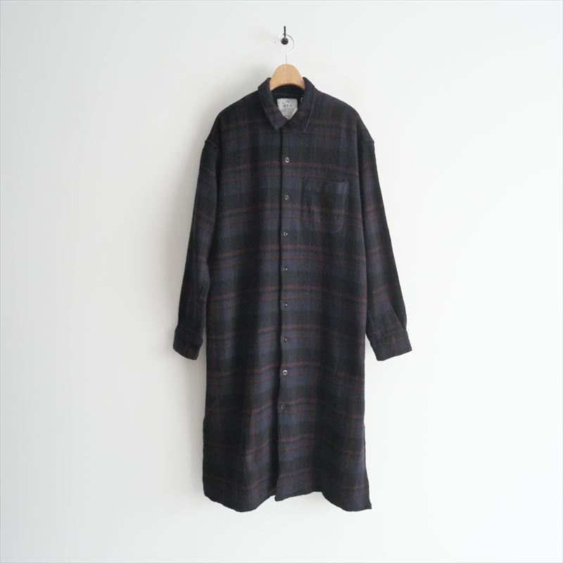 2022AW / 未使用 / journal standard luxe購入品 / HTS エイチティーエス / COTTON WAFFLE LONG SHIRT シャツ 48 / 2403-0951拍卖