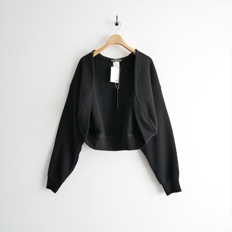 2025AW今季 / 未使用 / HAVERSACK ハバーサック / アズマ裏毛 ショートボレロ 1 / 312521 / 2511-0830拍卖