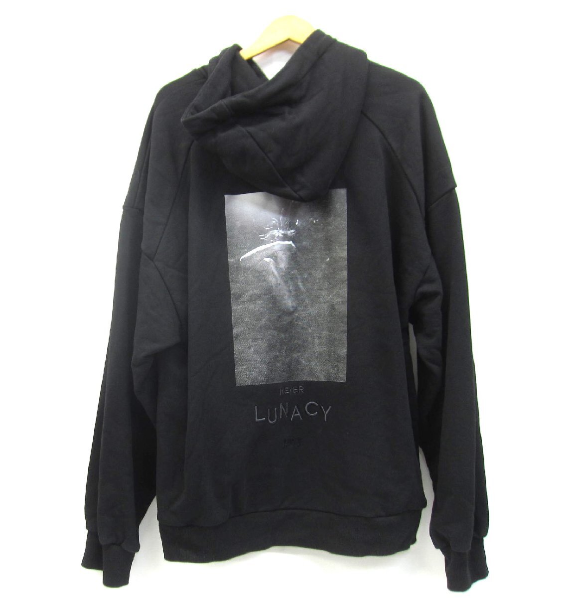 Juun.J ジュン ジー 'Meyer Lunacy' graphic-print cotton hoodie SIZE:M メンズ □UF4571拍卖
