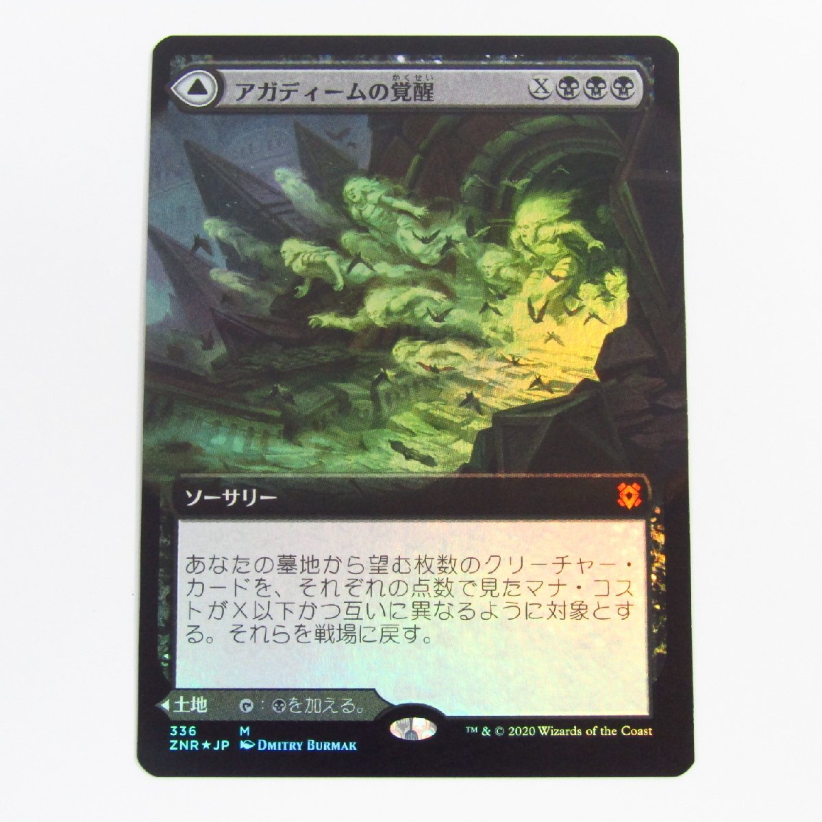 MTG マジック:ザ・ギャザリング Foil 拡張アート アガディームの覚醒 / 地下遺跡、アガディーム カード 〓A9390拍卖