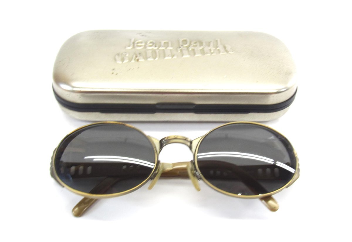 Jean Paul Gaultier 56-6102 パンチングメタルフレーム サングラス ∠UA12350拍卖