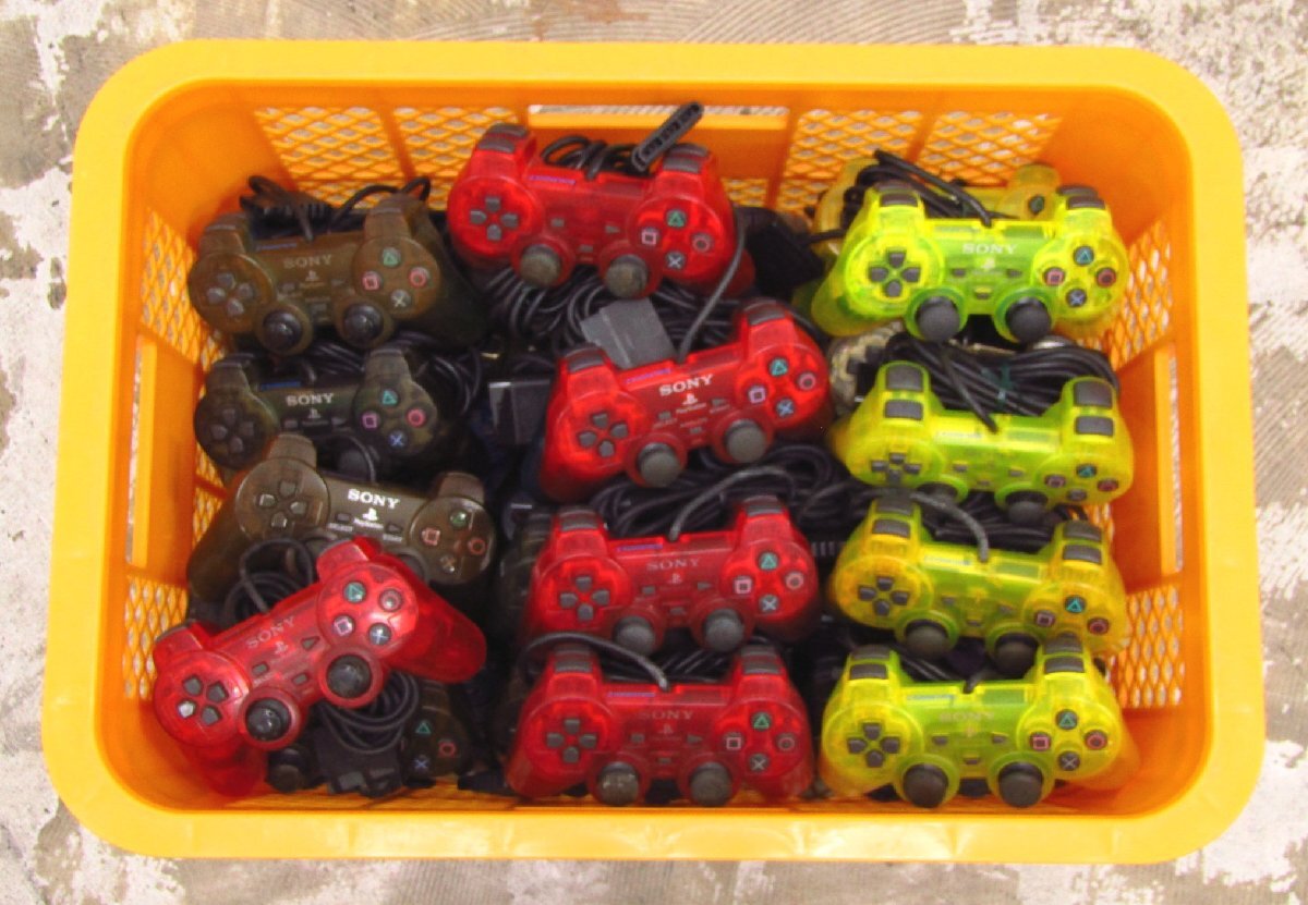 PS2 純正コントローラー DUALSHOCK2 デュアルショック2 45個 セット 大量 まとめ ※ジャンク品 》U8757拍卖