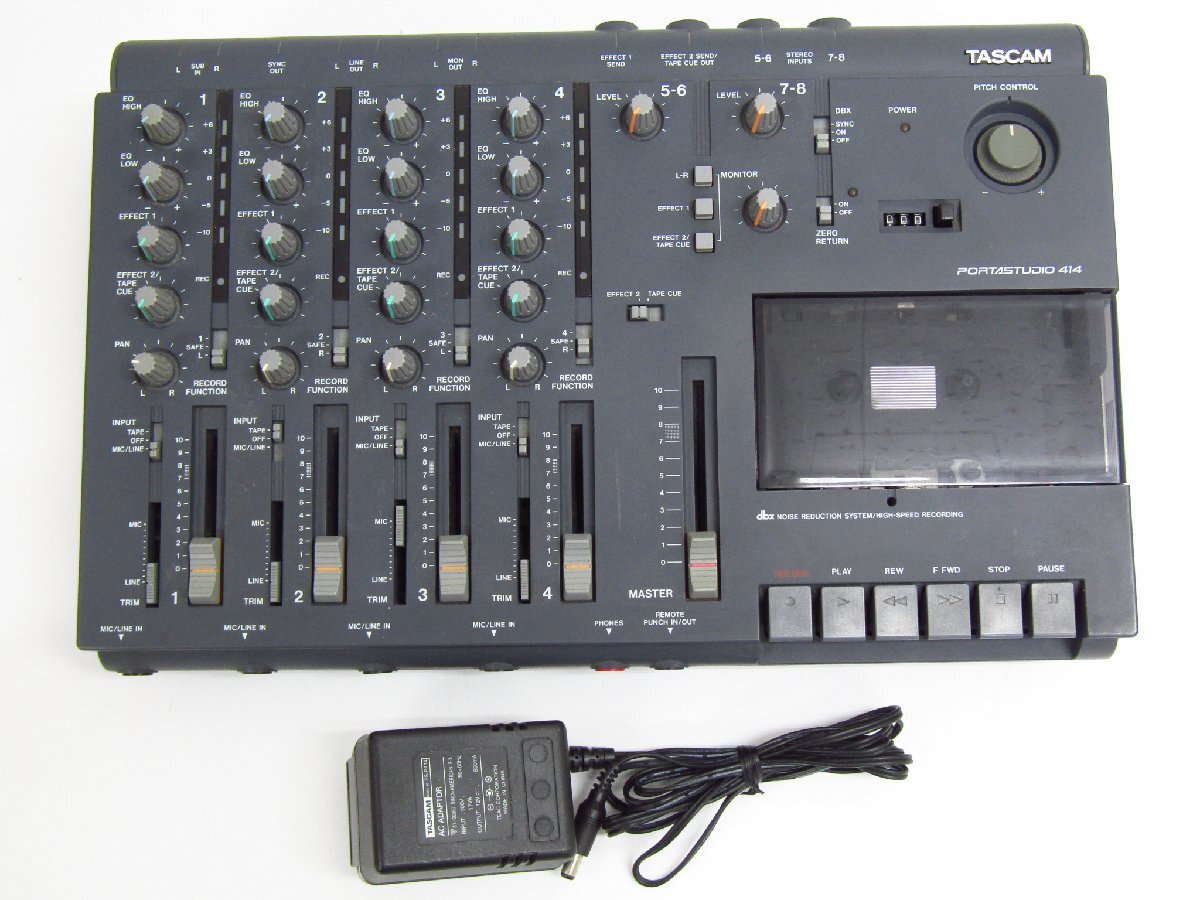 TASCAM タスカム PORTASTUDIO 414 マルチトラックレコーダー カセットレコーダー ※ジャンク 》A9790拍卖