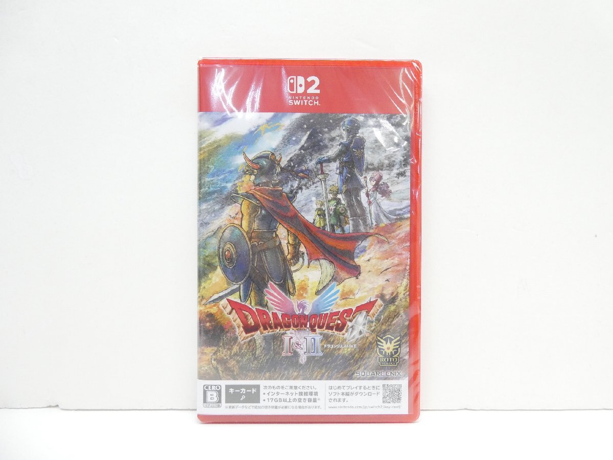 未開封 ニンテンドー Nintendo Switch 2 ドラゴンクエストI&II ゲームソフト △WE2518拍卖
