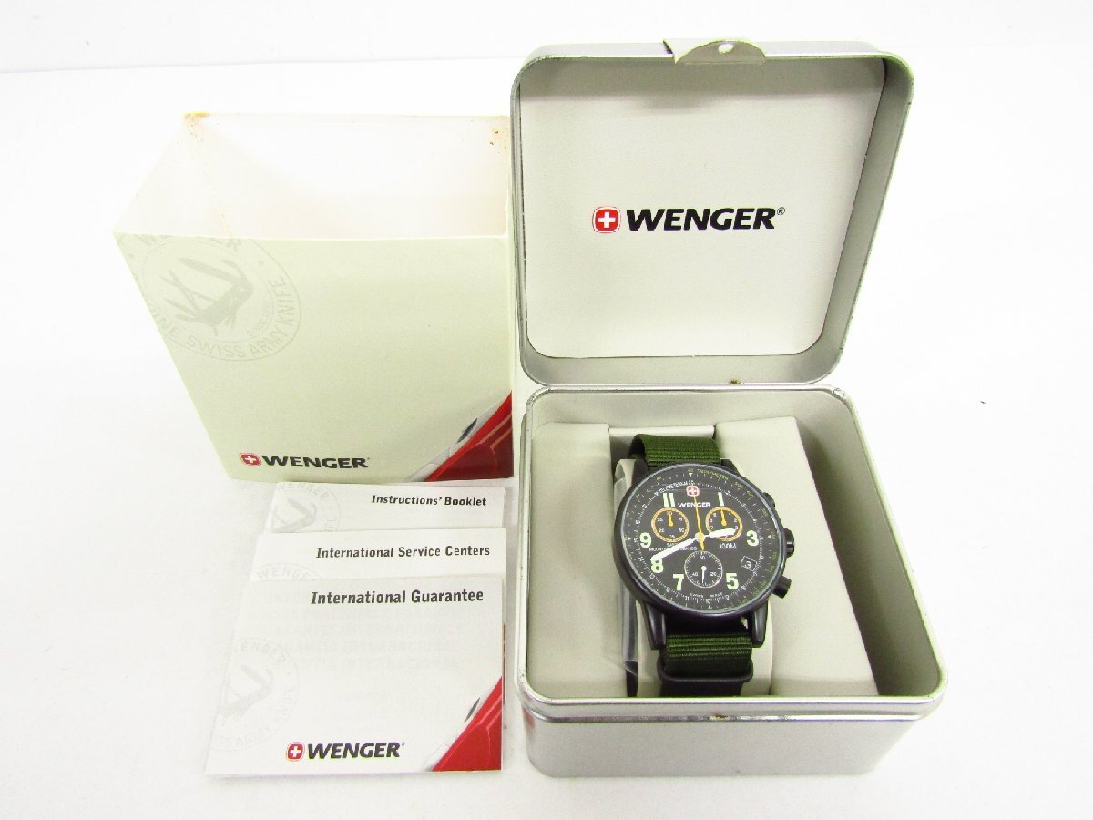 WENGER MOUNTAIN COMMANDD 7072X ウェンガー 腕時計 ▼AC26640拍卖