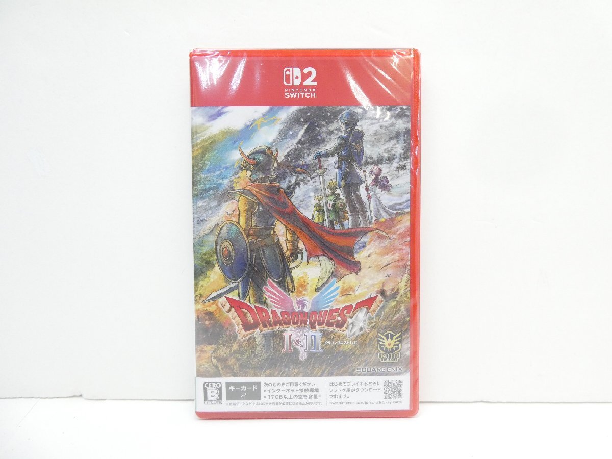 未開封 ニンテンドー Nintendo Switch 2 ドラゴンクエストI&II ゲームソフト △WE2526拍卖