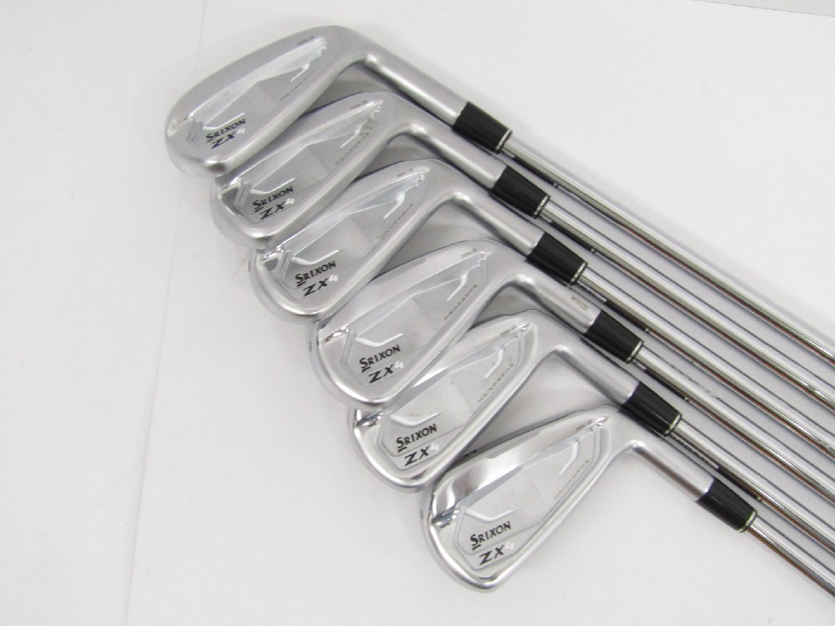 SRIXON スリクソン ZX4 MkII アイアン 5~9・P 6本セット flex:S ゴルフクラブ ◆SP11644拍卖