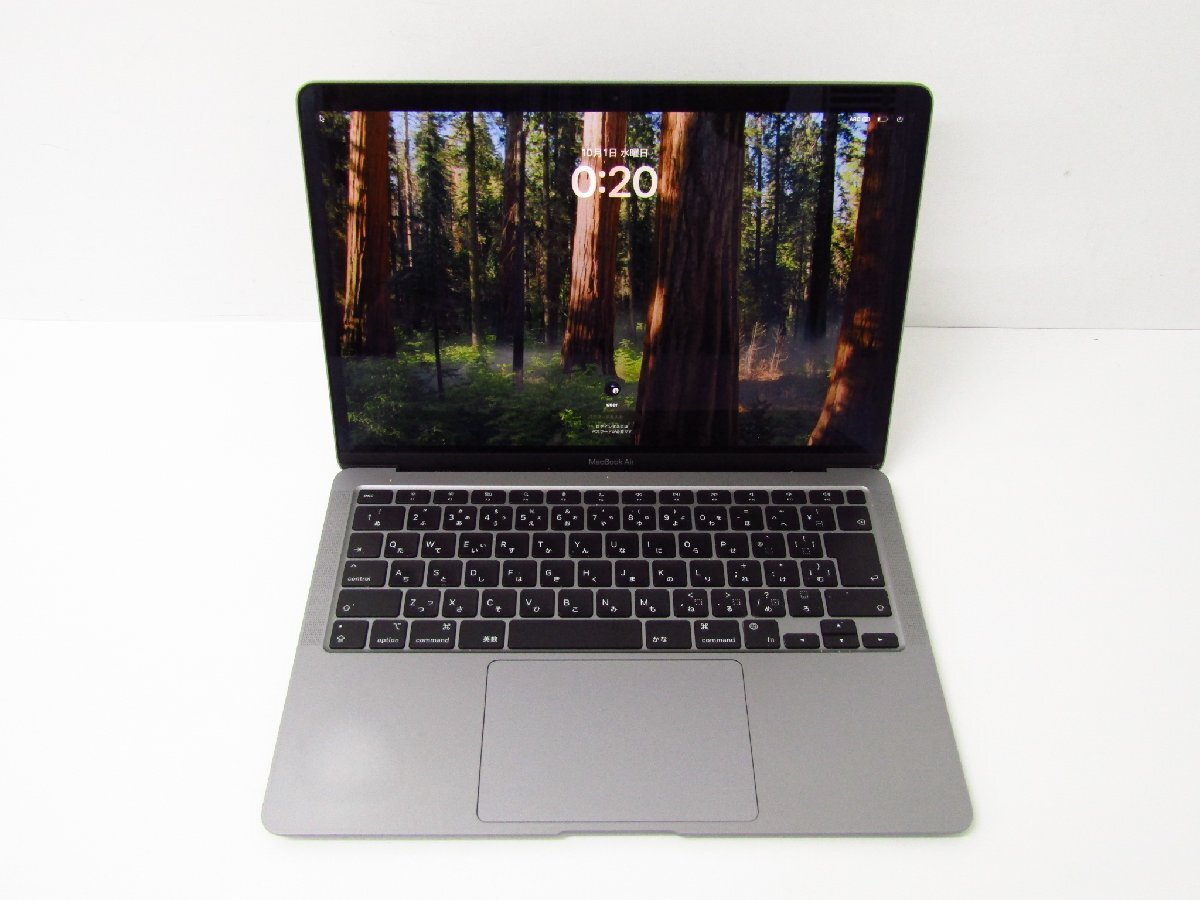 Apple MacBook Air 13インチ M1チップ 8コアCPU 8GB/256GB MGN63J/A スペースグレイ ◆KD4328拍卖